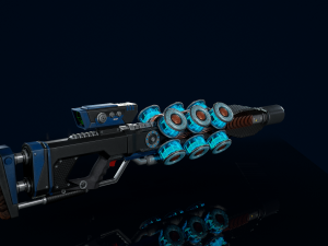 Sniper Blaster 3D Model