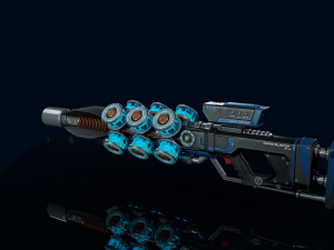 Sniper Blaster 3D Model