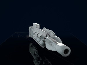 Sniper Blaster 3D Model