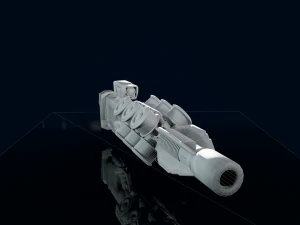 Sniper Blaster 3D Model