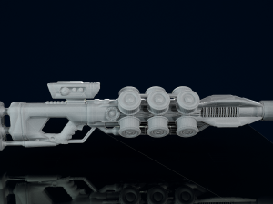 Sniper Blaster 3D Model