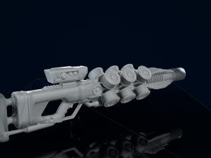 Sniper Blaster 3D Model