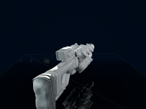 Sniper Blaster 3D Model