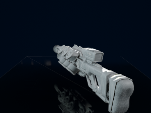 Sniper Blaster 3D Model