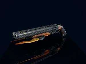 3D Super Shotgun 3D Model