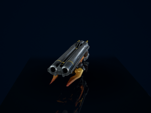3D Super Shotgun Modelo 3D