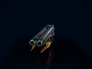 3D Super Shotgun 3D Model