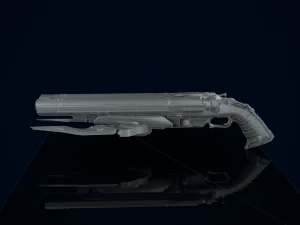 3D Super Shotgun 3D Model