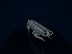 3D Super Shotgun Modelo 3D