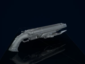 3D Super Shotgun 3D Model