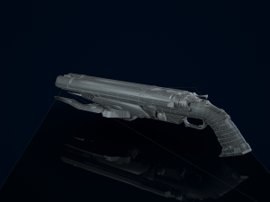 3D Super Shotgun Modelo 3D