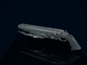 3D Super Shotgun 3D Model