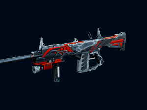 3D Guns AA12 Buster Modelo 3D