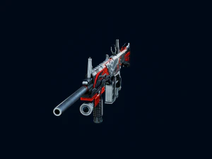 3D Guns AA12 Buster 3D Model