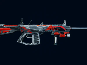 3D Guns AA12 Buster 3D Model