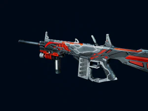 3D Guns AA12 Buster 3D Model