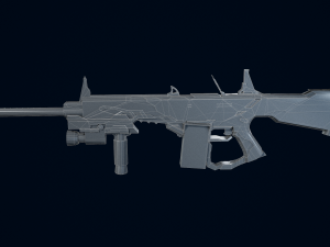 3D Guns AA12 Buster Modelo 3D