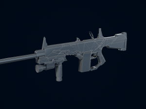 3D Guns AA12 Buster Modelo 3D