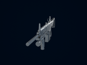 3D Guns AA12 Buster Modelo 3D