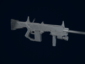 3D Guns AA12 Buster Modelo 3D