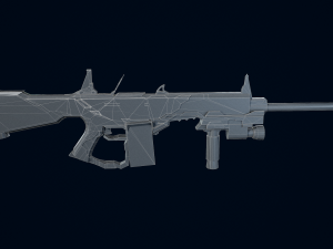 3D Guns AA12 Buster Modelo 3D