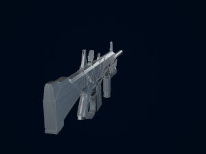 3D Guns AA12 Buster Modelo 3D