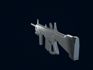 3D Guns AA12 Buster Modelo 3D