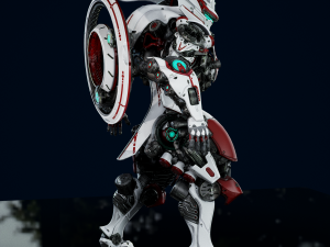 Paladin Mechanised Warrior Modelo 3D