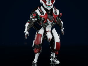 Paladin Mechanised Warrior Modelo 3D