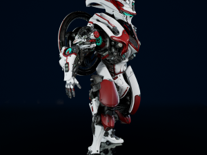 Paladin Mechanised Warrior Modelo 3D
