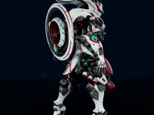 Paladin Mechanised Warrior Modelo 3D
