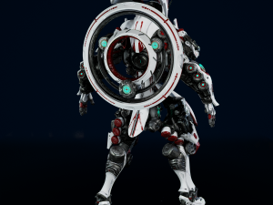 Paladin Mechanised Warrior Modelo 3D