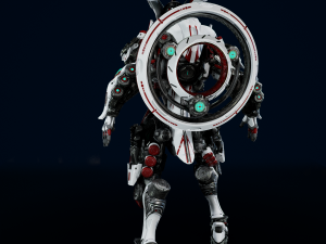 Paladin Mechanised Warrior Modelo 3D
