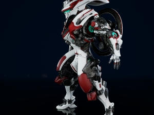 Paladin Mechanised Warrior Modelo 3D
