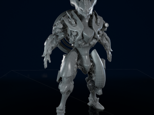 Paladin Mechanised Warrior Modelo 3D