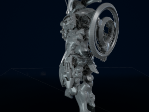 Paladin Mechanised Warrior Modelo 3D