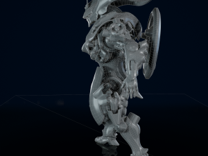 Paladin Mechanised Warrior Modelo 3D