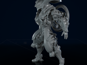 Paladin Mechanised Warrior Modelo 3D