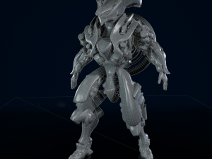 Paladin Mechanised Warrior Modelo 3D