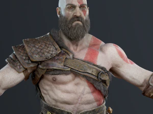 크라토스 3D 모델