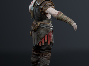 Kratos 3Dモデル