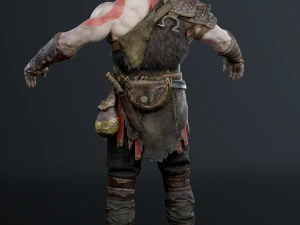 Kratos 3D Model