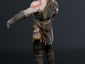 Kratos 3Dモデル