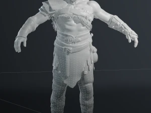 Kratos 3D Model