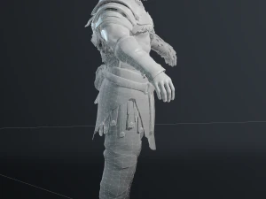 Kratos 3D Model