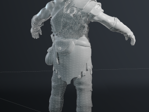 Kratos 3Dモデル