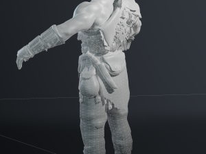 Kratos 3Dモデル