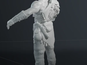 Kratos 3D Model