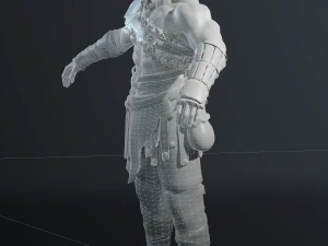 Kratos 3D Model