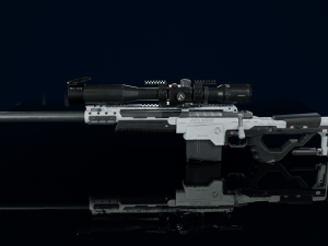 3D Sniper Rifle Low-poly Modelo 3D